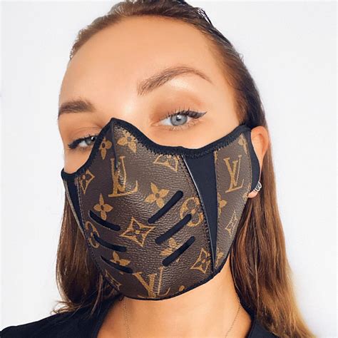 buy louis vuitton face mask|upcycled louis vuitton face mask.